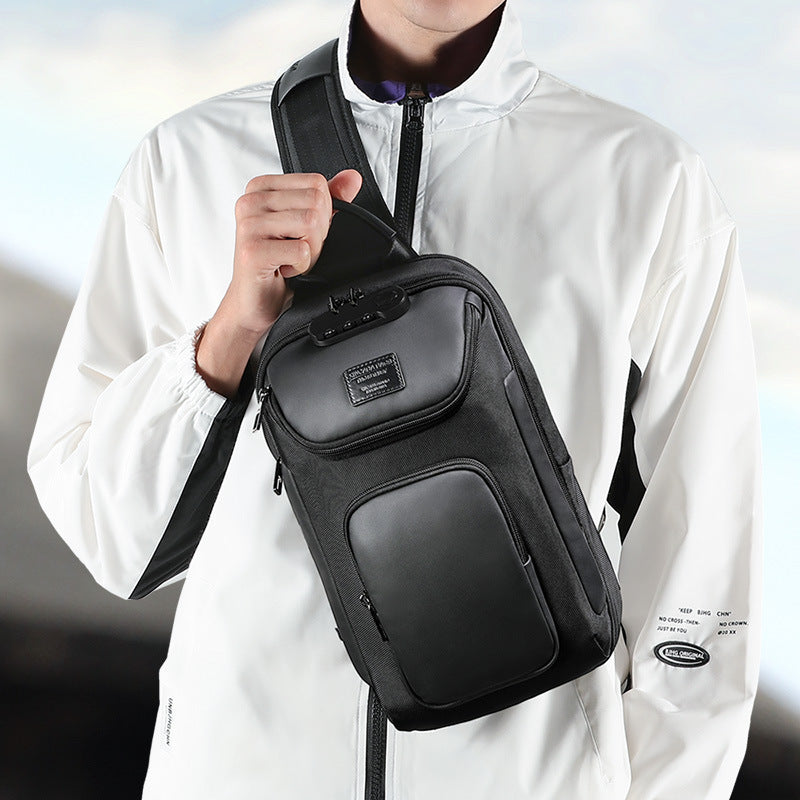 Sarah Express Modern Casual Men's Chest Sling Bag