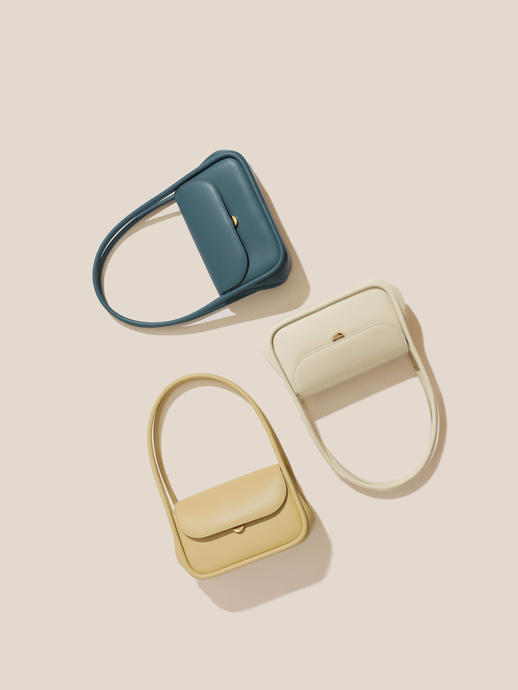 Sarah Express Minimalist Structured Underarm Handbag