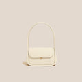 Sarah Express Minimalist Structured Underarm Handbag White