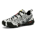 Sarah Express Men's Camouflage Trekking Sneakers LIGHT GREY