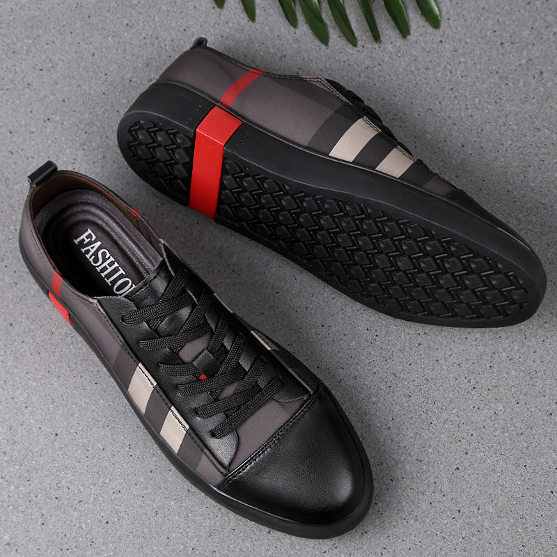 Sarah Express Korean Style Breathable Men's Sneakers Black