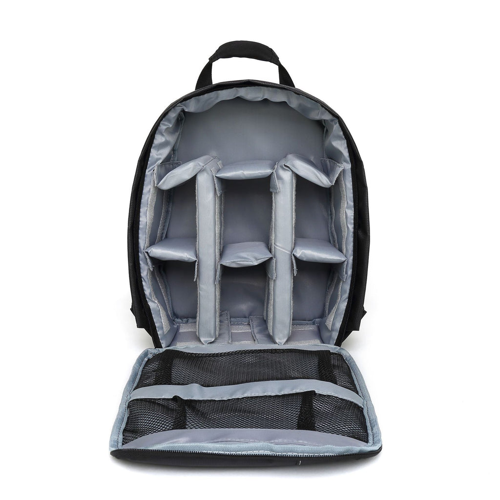 Sarah Express Protective DSLR Camera Backpack for Outdoor Photography Grey