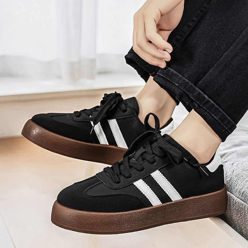 2026 New Summer Men's Skate Shoes, Daily Casual Footwear For Teenagers, Classic College Style Skate Sneakers For Men – product detail alternate view