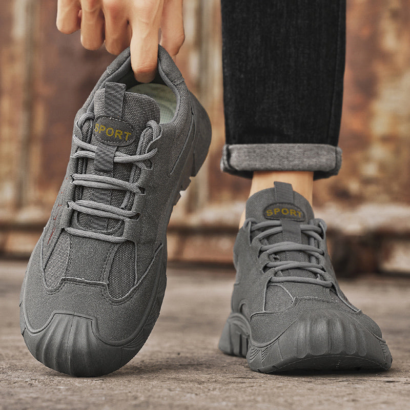Men's Labor Safety Shoes, Autumn Trendy Casual Shoes, Lightweight Versatile Sneakers, Low-top Work Sports Shoes – product detail alternate view 3