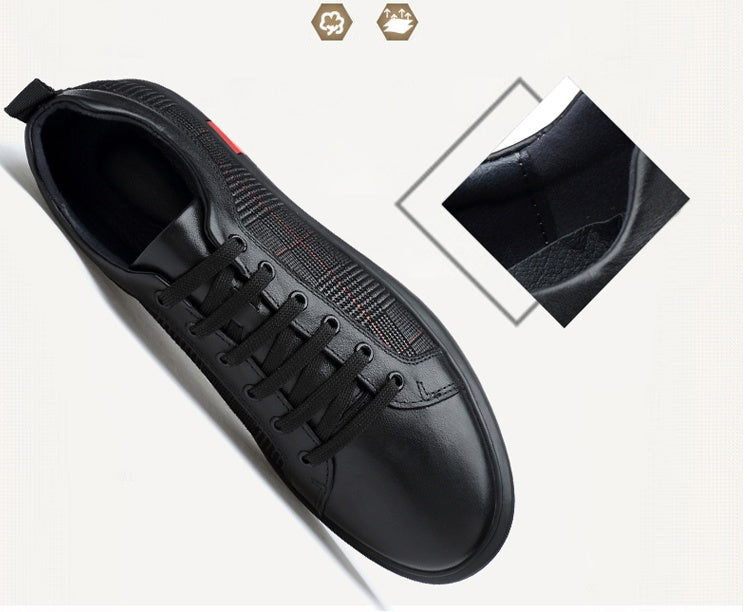 Sarah Express Plaid Pattern Lace Up Casual Sneakers