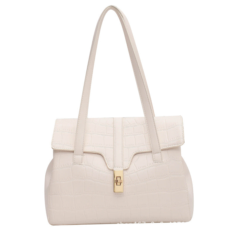 Sarah Express Crocodile Pattern Shoulder Bag