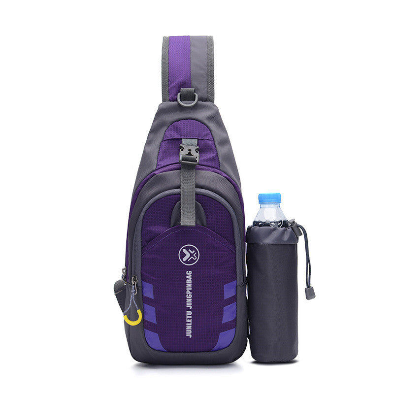 Sarah Express Waterproof Outdoor Chest Bag Purple