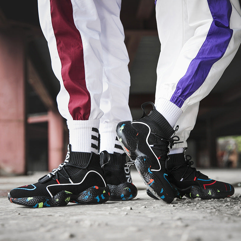 Sarah Express Splash Hi-Top Breathable Winter Sneakers
