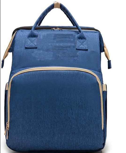 Sarah Express 3-in-1 Convertible Baby Diaper Travel Backpack Blue A