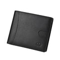 Sarah Express Bison Denim Men's Vertical Short Wallet Black