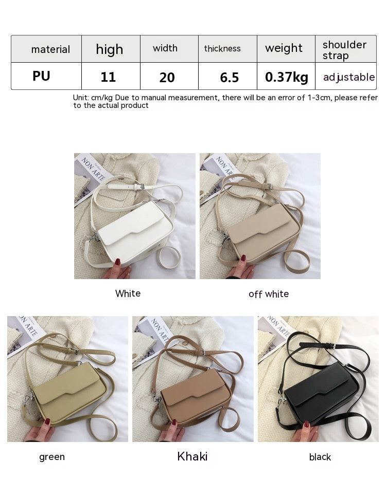 Sarah Express Minimalist Clamshell Underarm Shoulder Bag