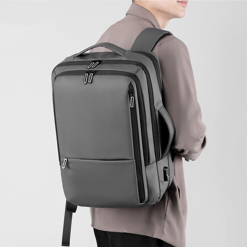 Sarah Express Business Lightweight Expansion Computer Backpack