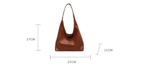 Sarah Express Soft Leather Large Capacity Shoulder Bag