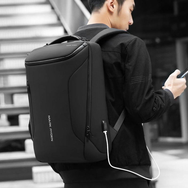 Sarah Express Water Repellent USB Charging Laptop Backpack