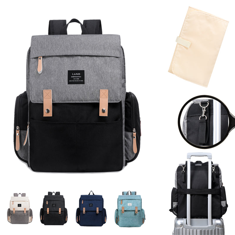 Sarah Express Large Capacity Oxford Travel Diaper Backpack