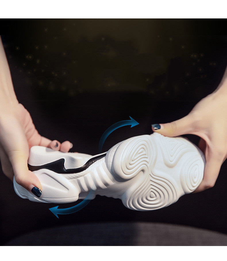 Sarah Express Breathable Mesh Platform Leisure Sneakers