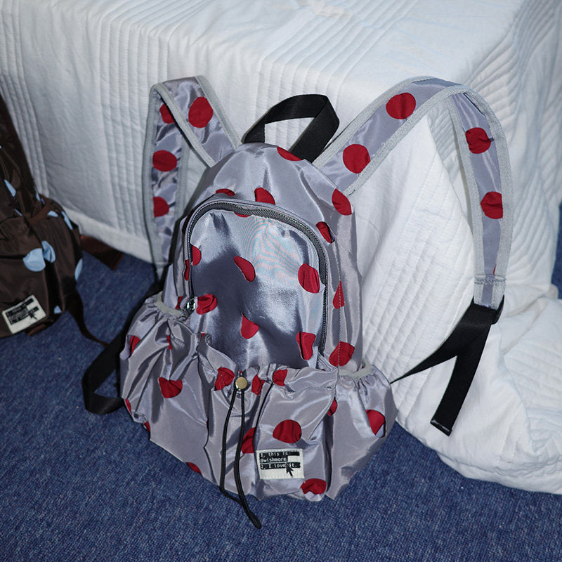 Sarah Express Polka Dot Lightweight Travel Backpack