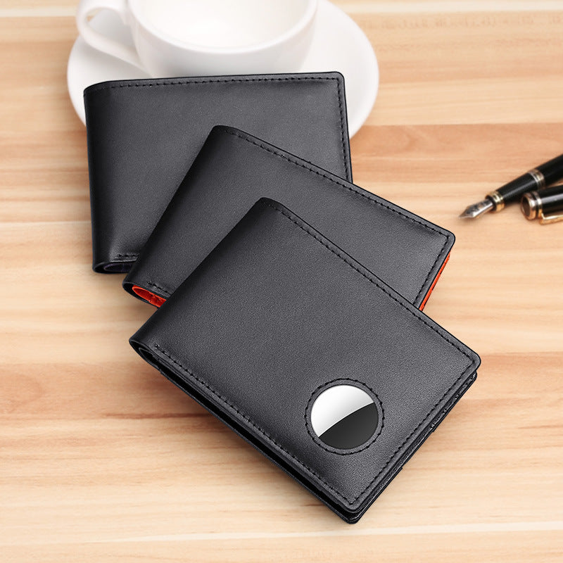Sarah Express Leather Tracker Wallet with Card Slot