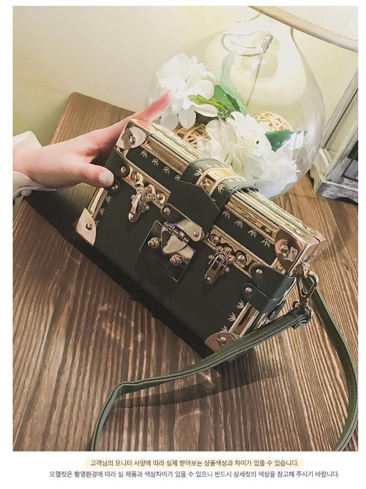 Sarah Express Structured Trunk Crossbody Bag