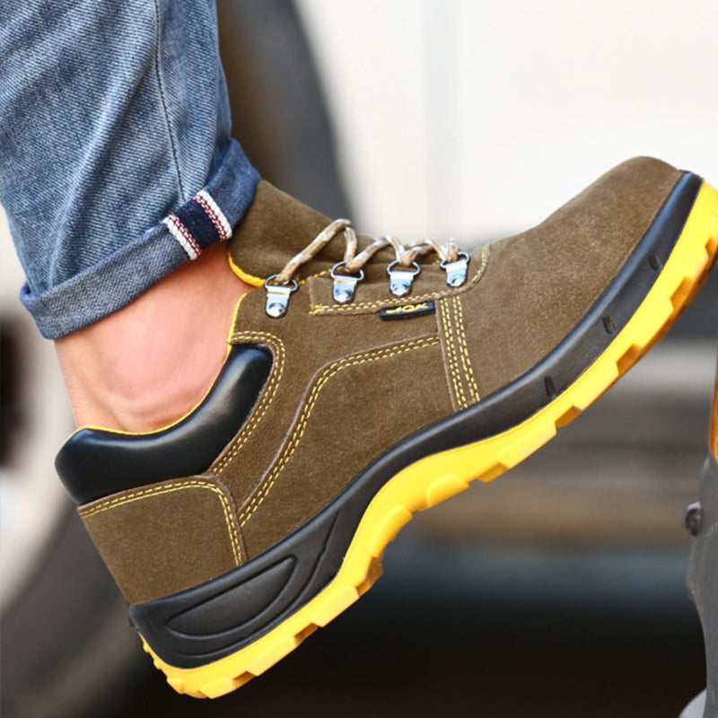 Sarah Express Unisex Steel Toe Work Sneakers