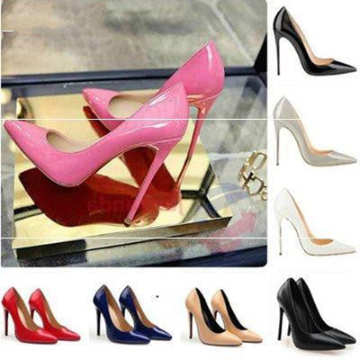 Classic Pointed Toe High Heel Pumps – pointed toe and heel profile