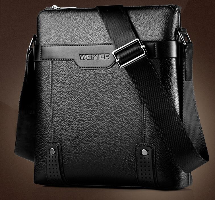 Sarah Express Structured PU Leather Men Messenger Bag