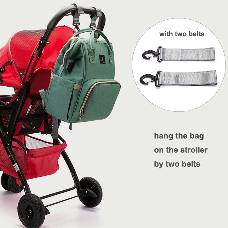 Sarah Express Maternity Travel Backpack with Stroller Hooks