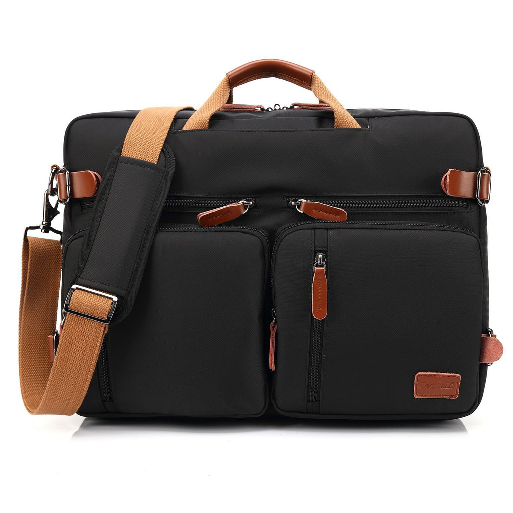 Sarah Express Multifunctional Laptop Bag for Daily Carry Black