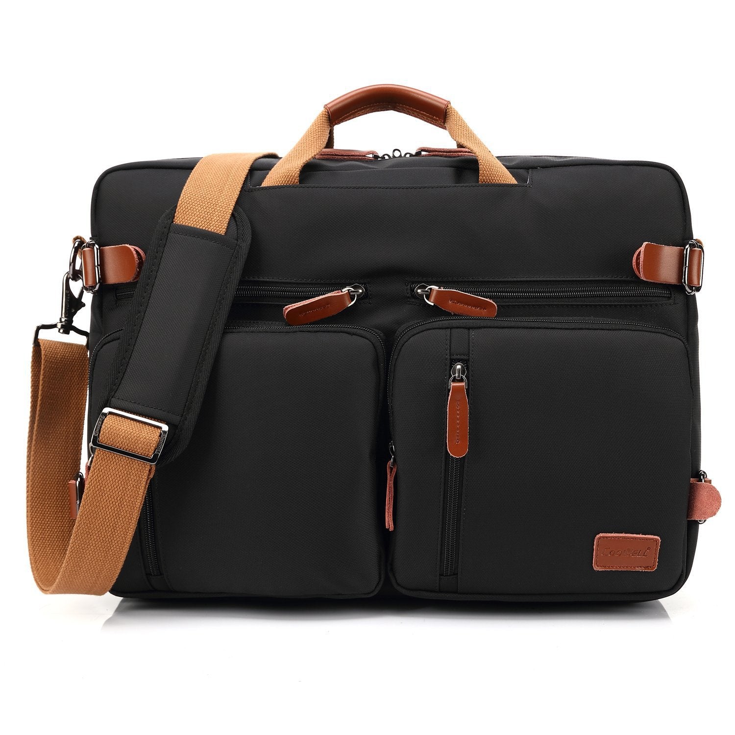 Sarah Express Multifunctional Laptop Bag for Daily Carry Black