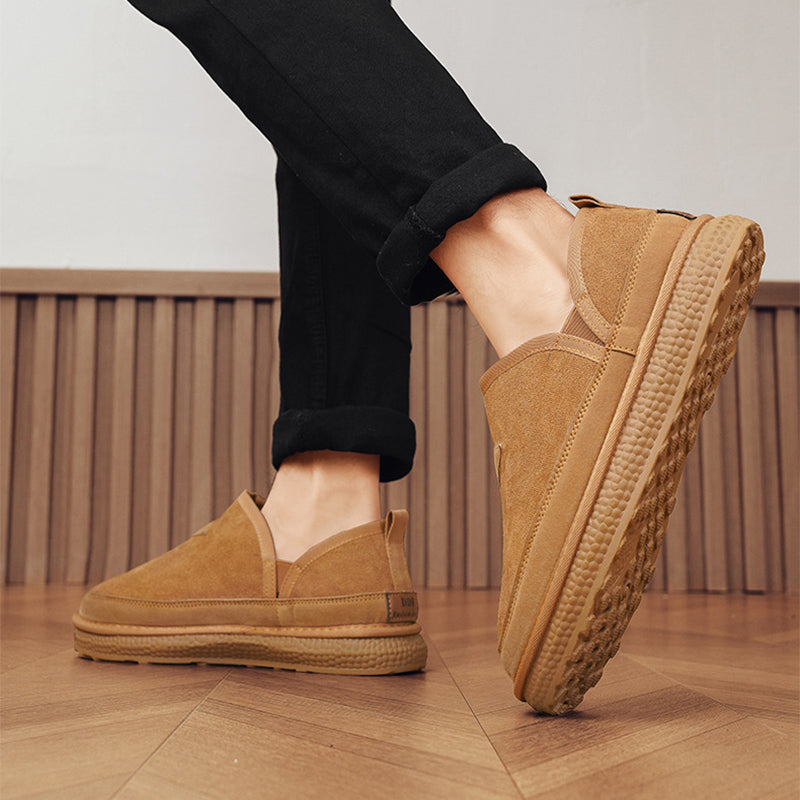Sarah Express Suede Fleece Lined Winter Ankle Boots