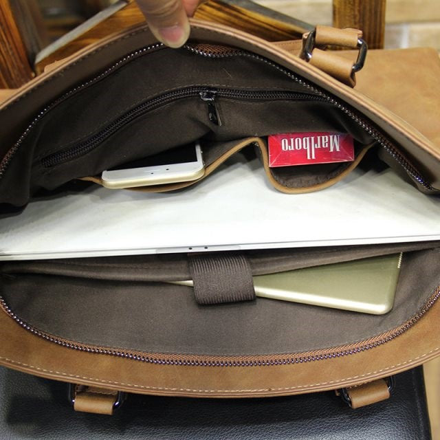 Sarah Express Structured Men's Business Handbag