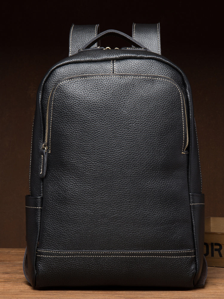Sarah Express Structured Leather Travel Backpack for Men