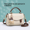 Sarah Express Structured Envelope Shoulder Bag and Tote Milkshake White Viney