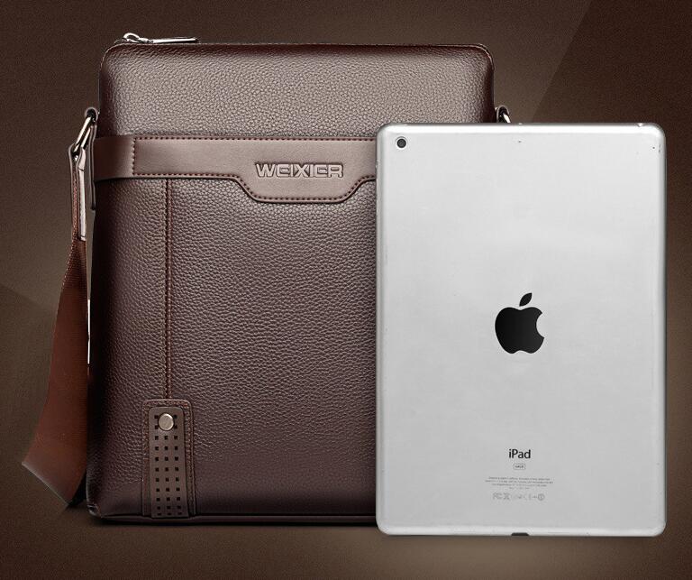 Sarah Express Structured PU Leather Men Messenger Bag