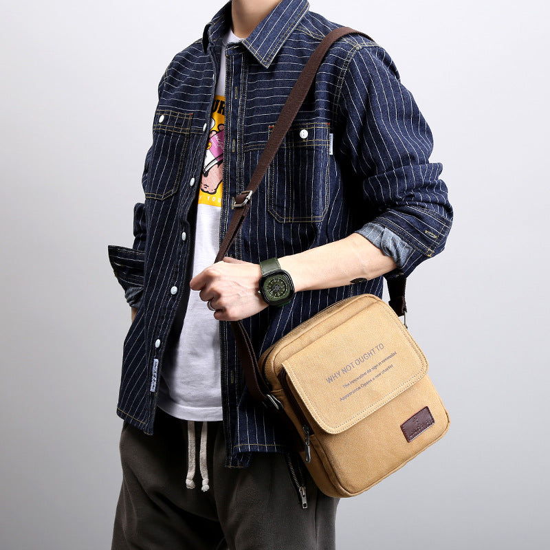 Sarah Express Canvas Shoulder Bag with Adjustable Strap
