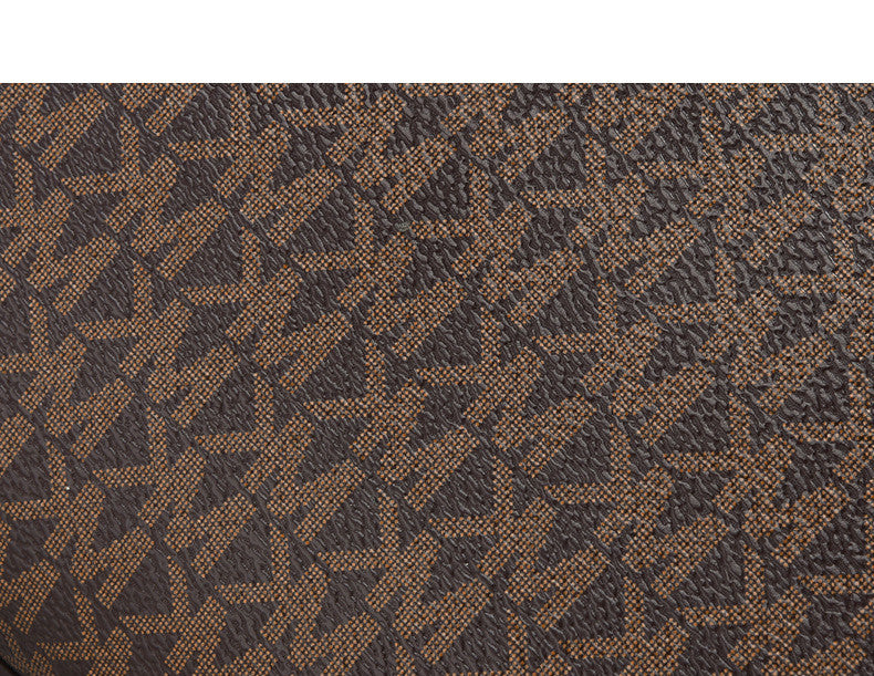 Sarah Express Textured Retro Print Crossbody Bag