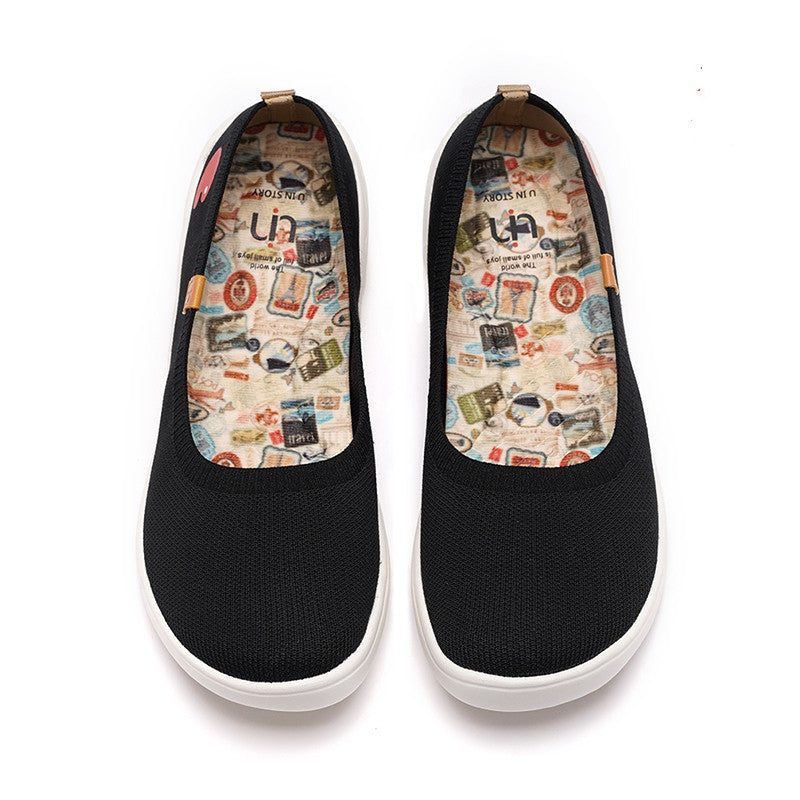 Sarah Express Women's Casual Canvas Slip-On Sneakers