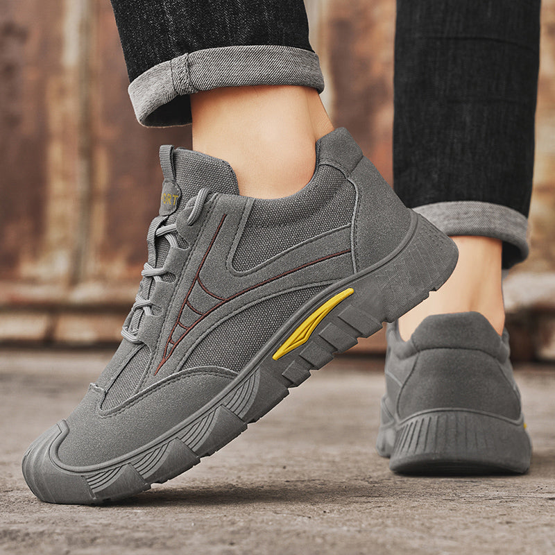 Men's Labor Safety Shoes, Autumn Trendy Casual Shoes, Lightweight Versatile Sneakers, Low-top Work Sports Shoes – product detail alternate view