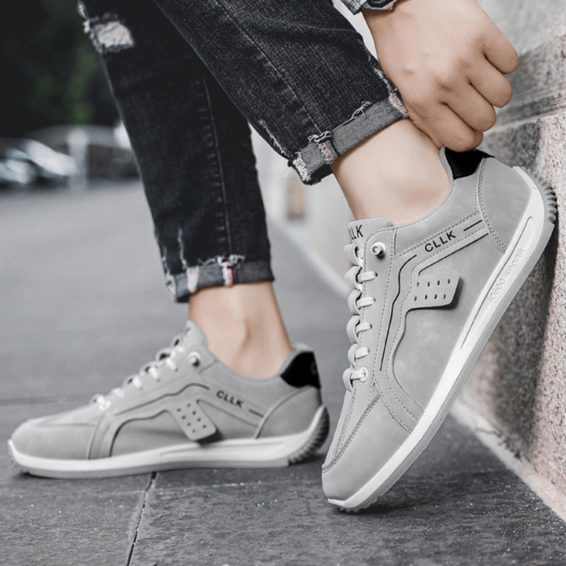 Sarah Express Men's Casual Breathable Slip-On Sneakers