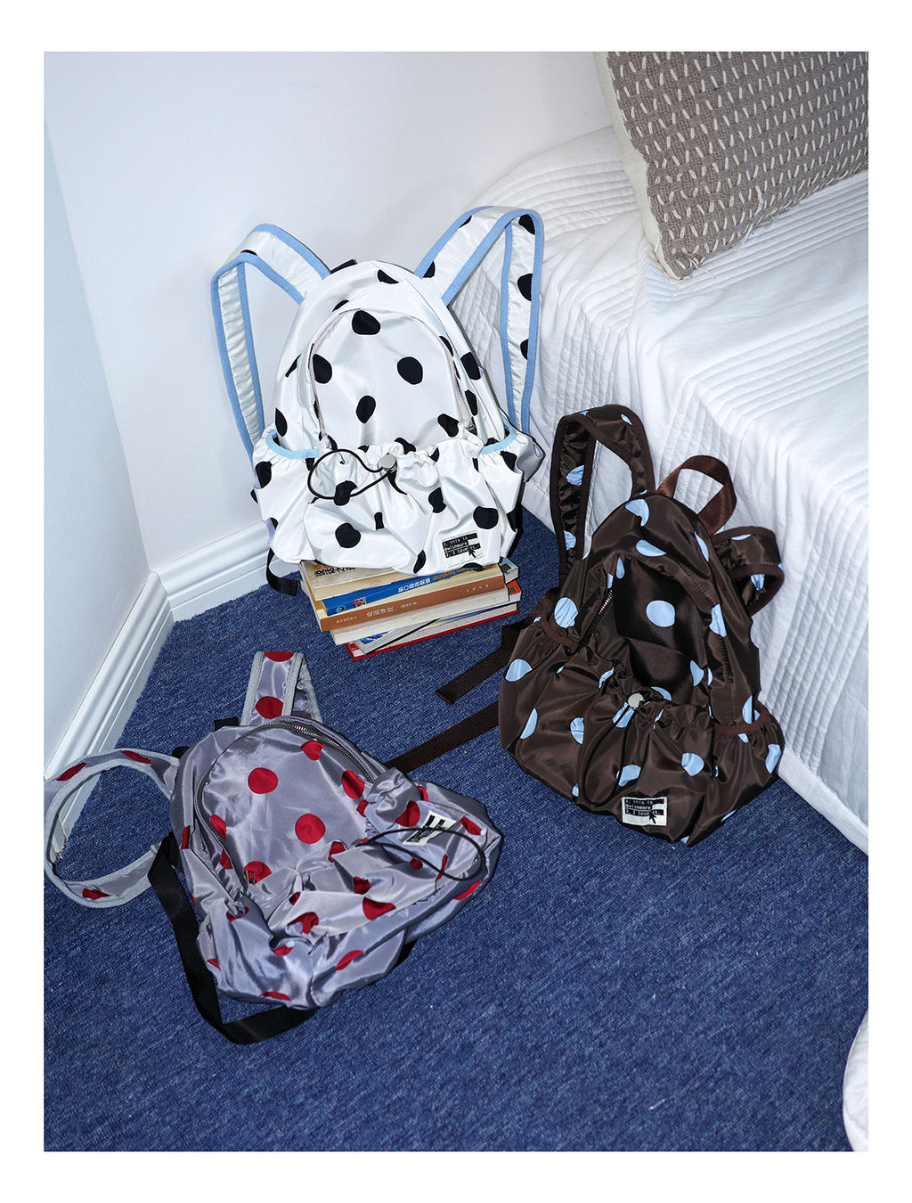 Sarah Express Polka Dot Lightweight Travel Backpack