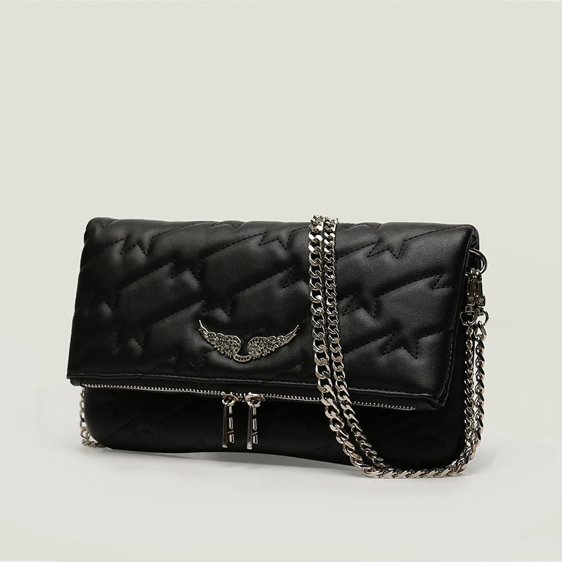 Sarah Express Quilted Chain Strap Shoulder Bag