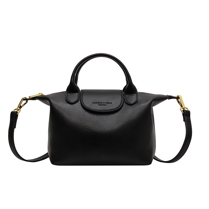 Sarah Express Casual Versatile Unisex Shoulder Bag Black