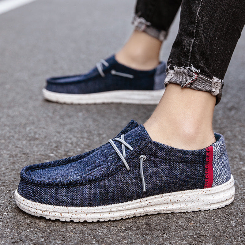 Sarah Express Lightweight Canvas Slip-On Casual Shoes