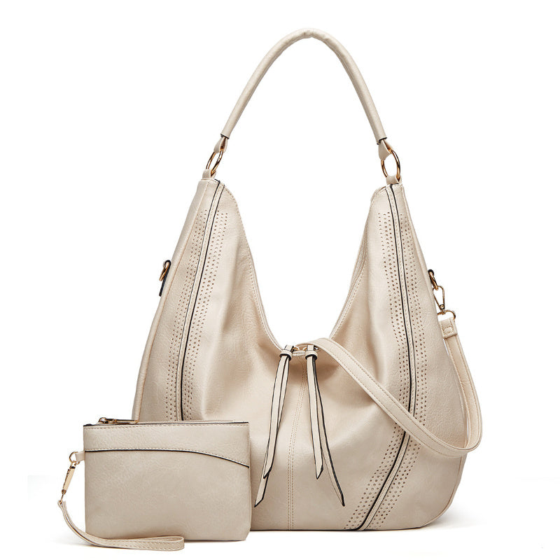 Sarah Express Retro Large Capacity Tassel Tote Bag