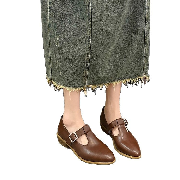 Sarah Express Pointed-Toe Low-Cut Pumps