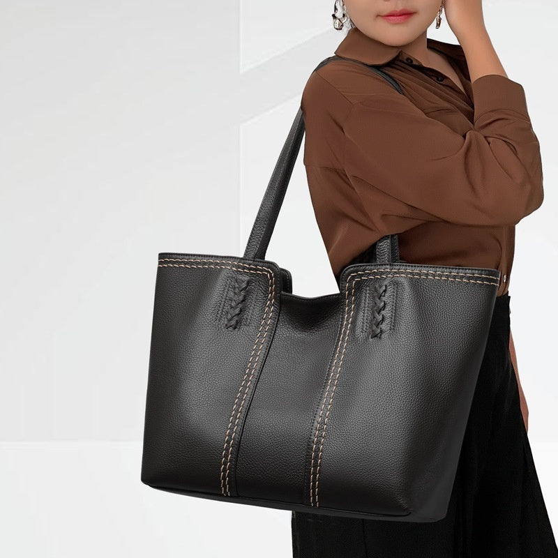 Sarah Express Soft Leather Tote Bag