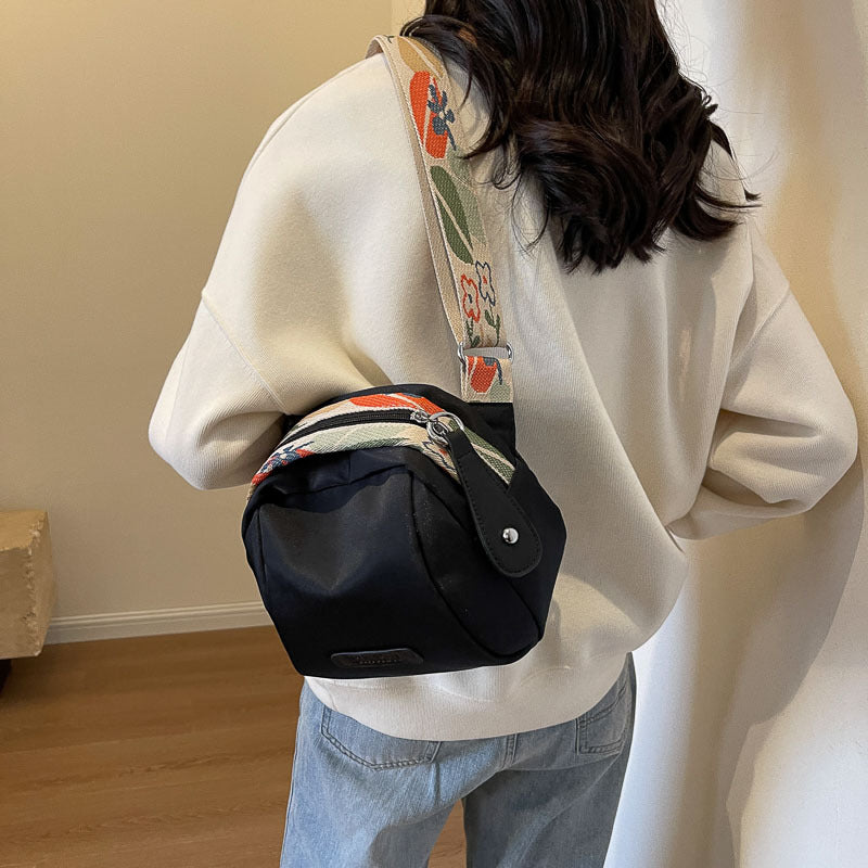 Sarah Express Canvas Shell Crossbody Travel Bag