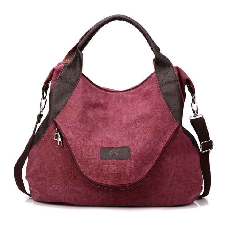 Sarah Express Retro Canvas Crossbody Shoulder Bag