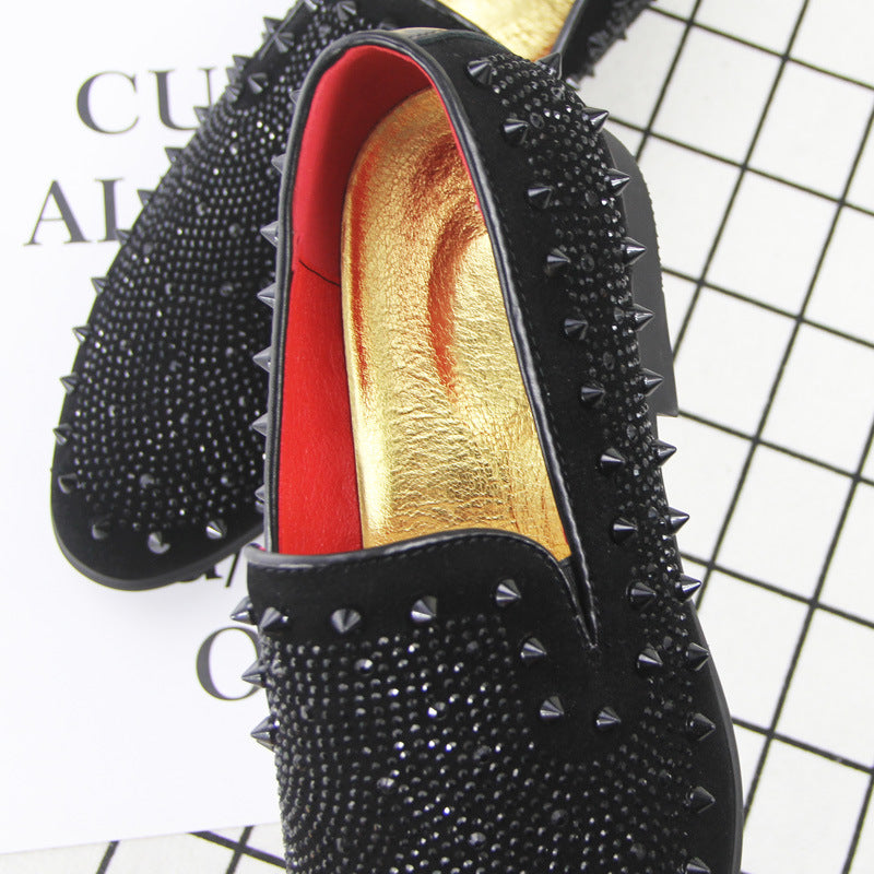 Sarah Express Studded Pointed Toe Men Loafers