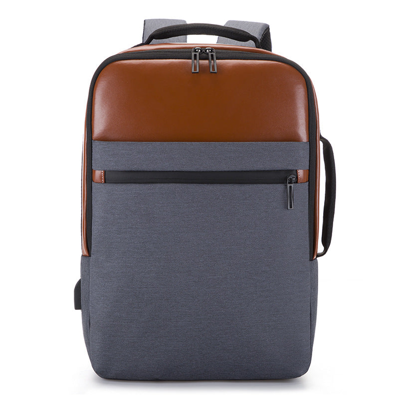 Sarah Express Multi-Functional Leisure Laptop Backpack Copper